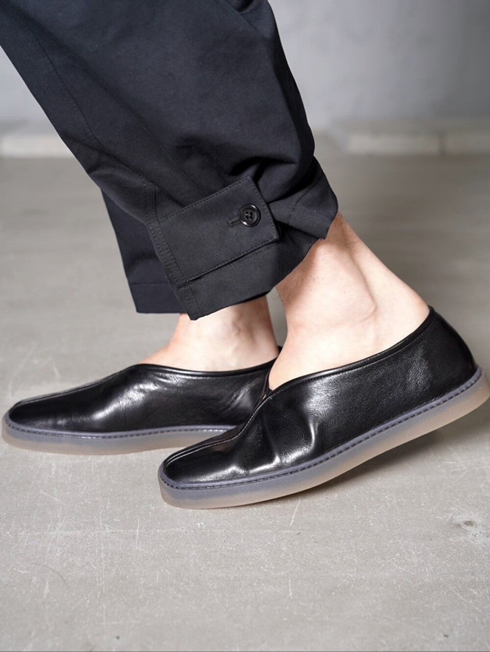 Lemaire Linoleum Piped Sneakers FRENCH SIZE 40